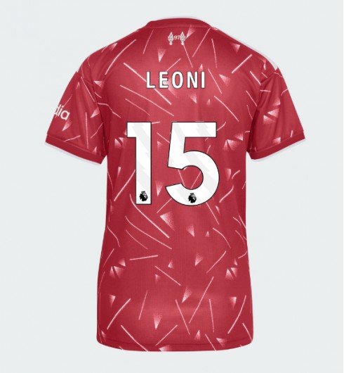 Liverpool Giovanni Leoni #15 Domácí Dres pro Dámské 2026-27 Krátký Rukáv Liverpool Giovanni Leoni #15 Domácí Dres pro Dámské 2026-27 Krátký Rukáv